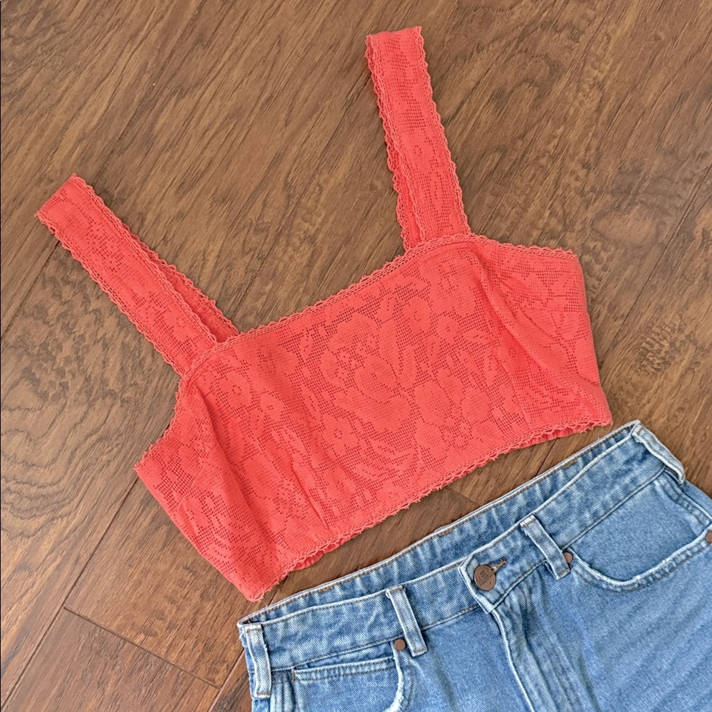 American Eagle Outfitters Lace Tank
